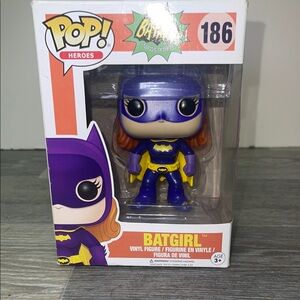 Funko Pop! Heroes Batgirl Vinyl Figure - Purple and Yellow